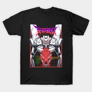 Evangelion anime asuka character T-Shirt